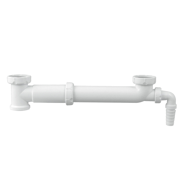 Dubbele afvoer extra plat, type S-319